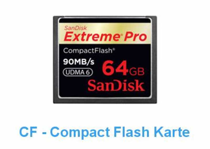 SanDisk CF  64 GB (90MB/s) EXTREME PRO Compact Flash / 600x R+W